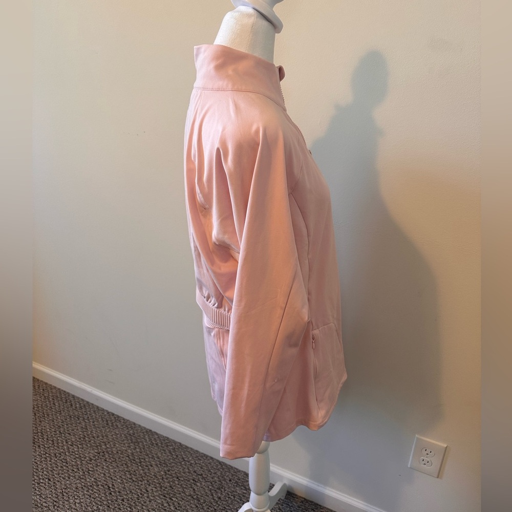 Fabletics Women's Rosalia Performance Jacket Pearl Punk Size XXL - Picture 5 of 6